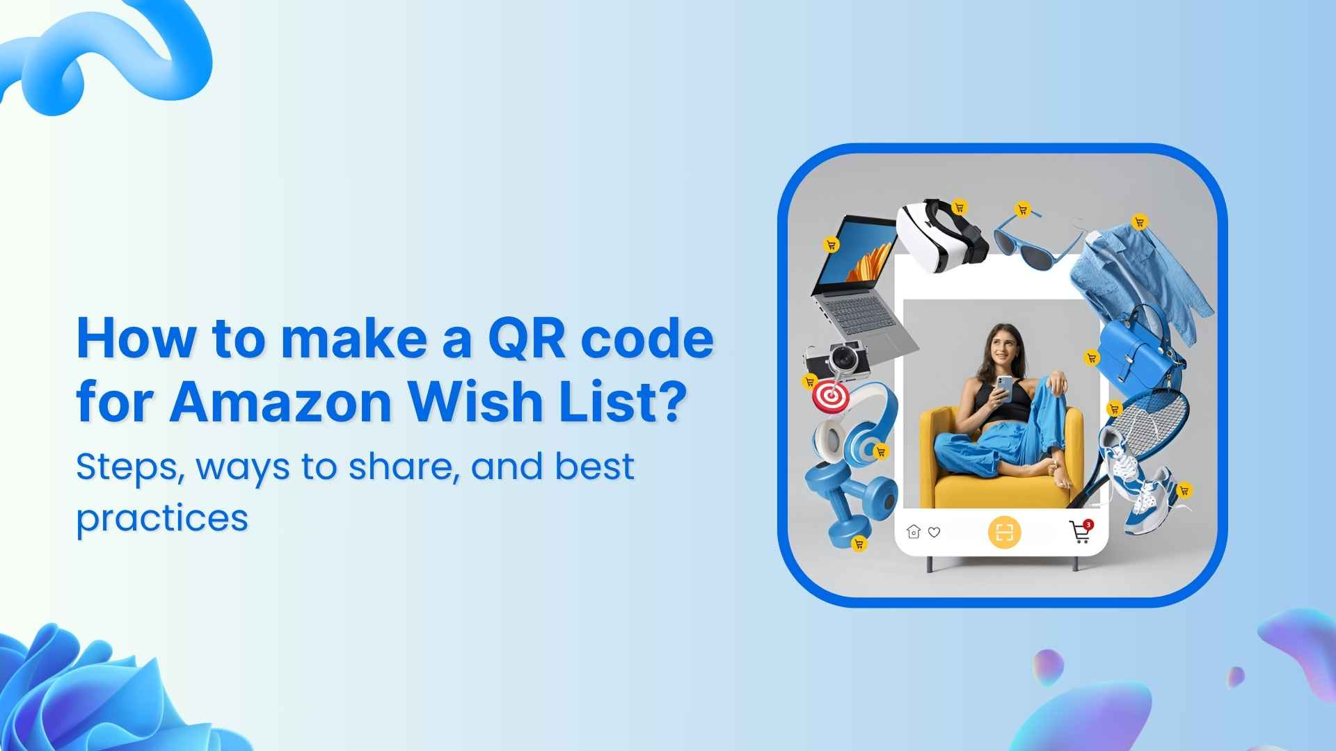 How to make a QR code for your Amazon Wish List